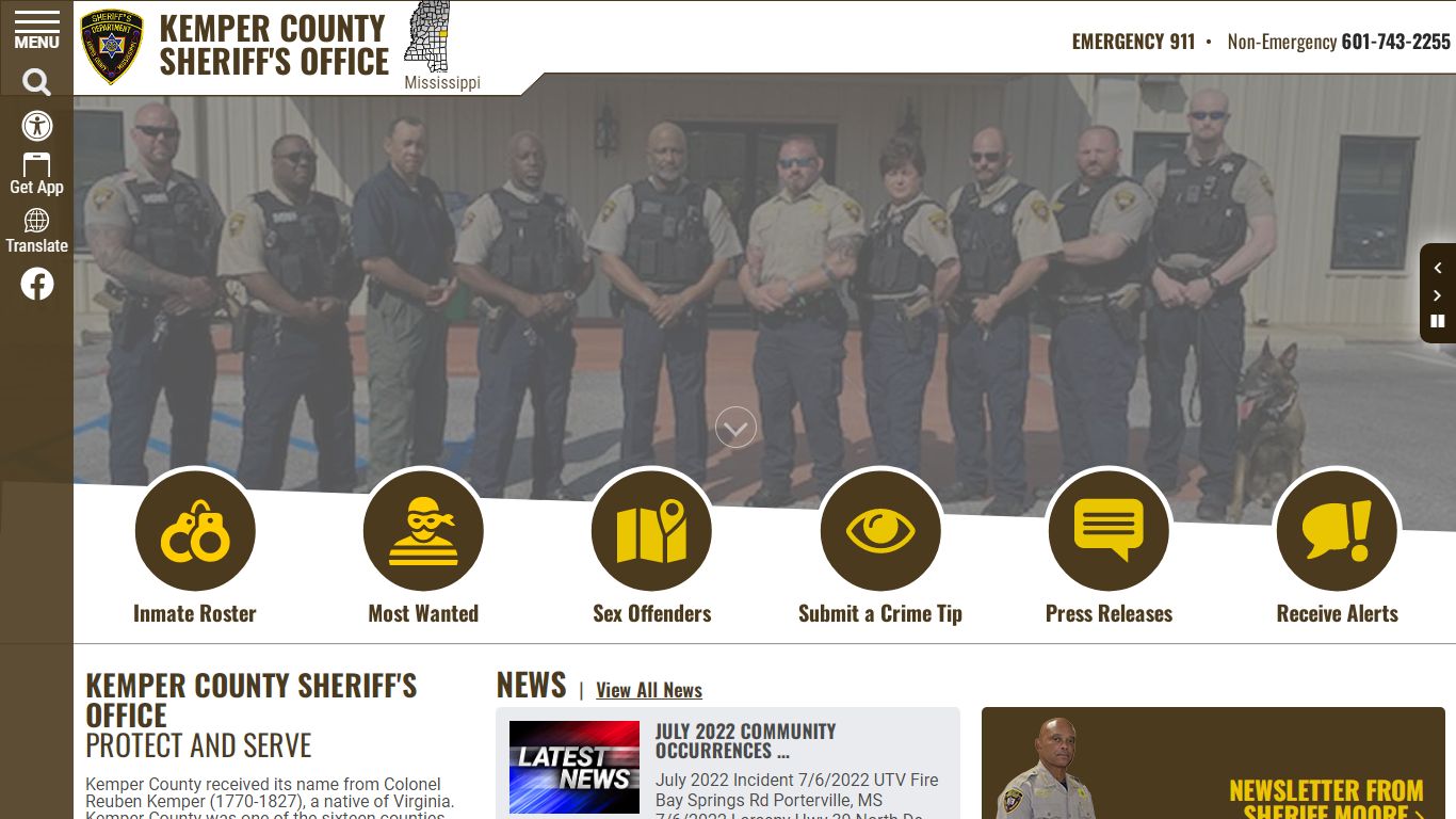 Kemper County Sheriff MS